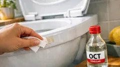Trik s octem a toaletním papírem: jak vyčistit WC bez drhnutí